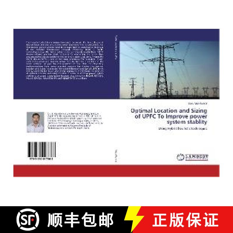 预订 Optimal Location and Sizing of UPFC To Improve power system stablity [9783330017863]