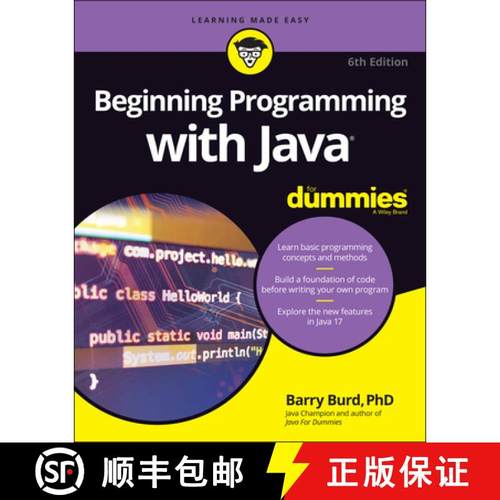【3-4周达】Beginning Programming with Java For Dummies, 6th Edition [9781119806912]
