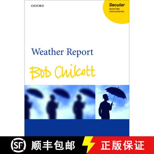 【3-4周达】Weather Report: Vocal score (Vocal score) [9780193356443]