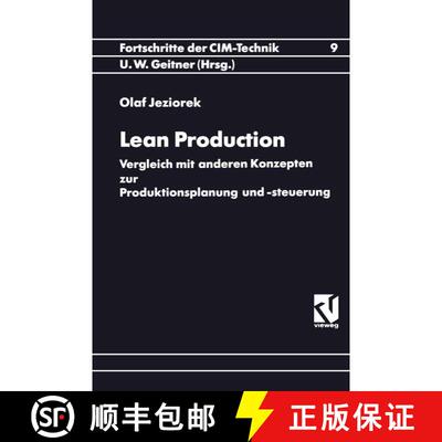 【3-4周达】Lean Production : Vergleich mit anderen Konzepten zur Produktionsplanung und -steuerung [9783528065331]