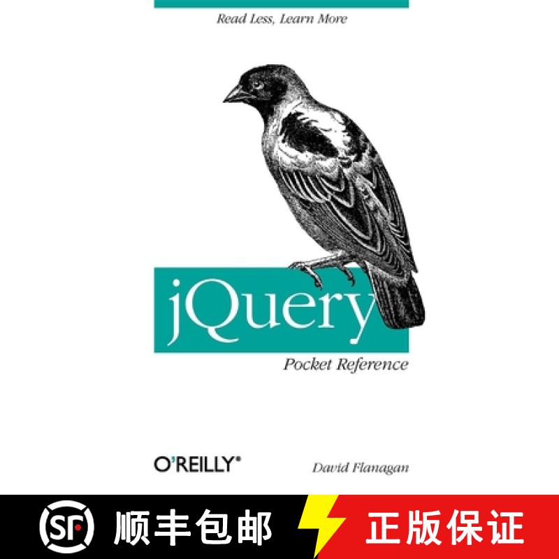 【3-4周达】jQuery Pocket Reference: Read Less, Learn More [9781449397227]