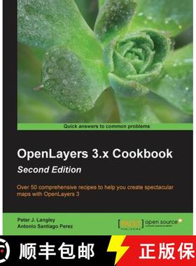 预订 OpenLayers 3.x Cookbook - Second Edition [9781785287756]