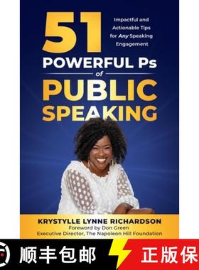 【3-4周达】51 Powerful Ps of Public Speaking: Impactful and Actionable Tips for Any Speaking Engagement [9781913973308]