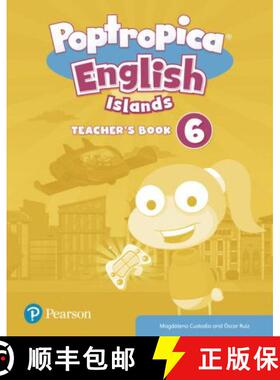 【3-4周达】Poptropica English Islands Level 6 Teacher's Book with Online World Access Code [9781292198941]