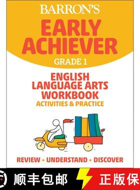 【3-4周达】Barron's Early Achiever: Grade 1 English Language Arts Workbook Activities & Practice [9781506281346]