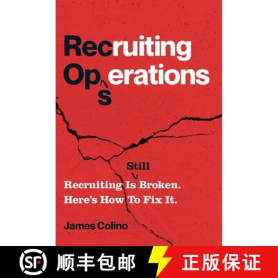 【3-4周达】RecOps: Recruiting Is (Still) Broken. Here's How to Fix It. [9781544526690]