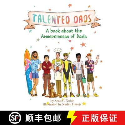 【3-4周达】Talented Dads: A book about the awesomeness of Dads [9798988694854]