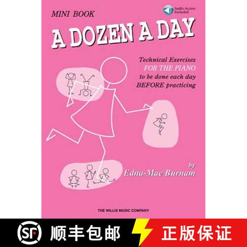 【3-4周达】A Dozen a Day Mini Book - Book/Online Audio [With Access Code] [9781458416124]