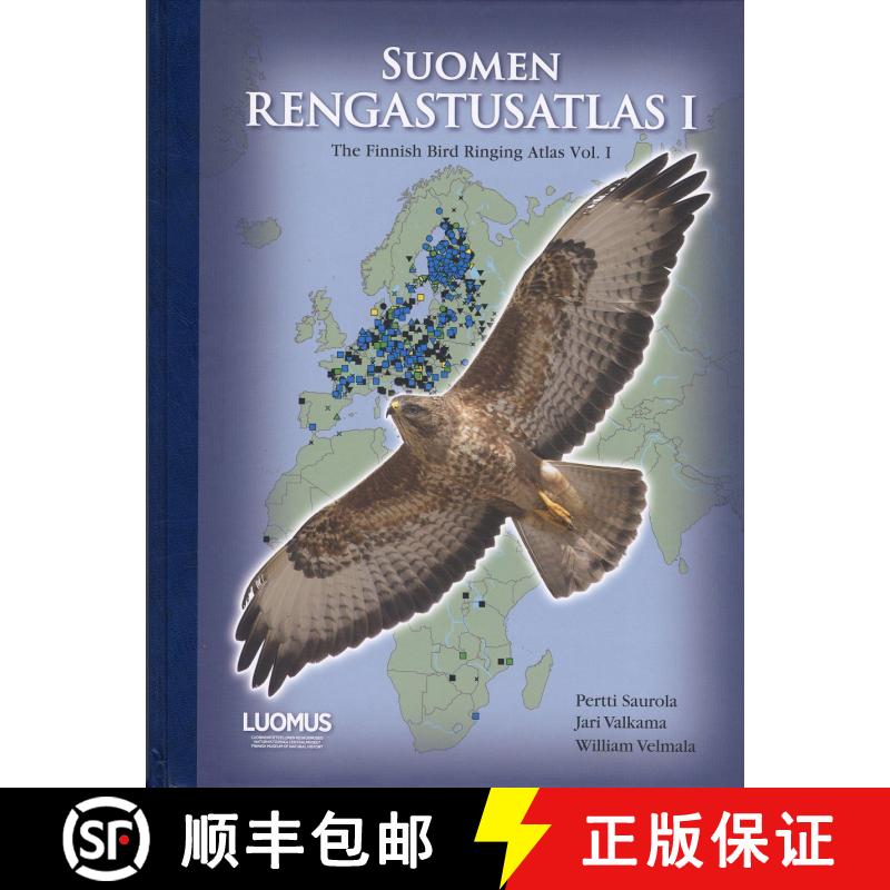 【3-4周达】The Finnish Bird Ringing Atlas, Volume I / Suomen Rengastusatlas I [9789521085727]