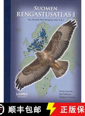 【3-4周达】The Finnish Bird Ringing Atlas, Volume I / Suomen Rengastusatlas I [9789521085727]