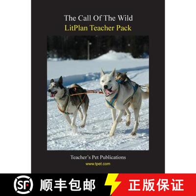 【3-4周达】Litplan Teacher Pack: The Call of the Wild [9781602491380]