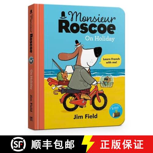 【3-4周达】Monsieur Roscoe on Holiday Board Book [9781444966336]