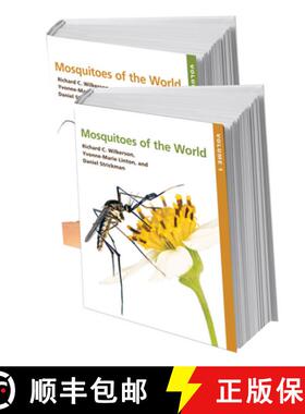 【3-4周达】Mosquitoes of the World: Volumes 1 and 2 [9781421438146]