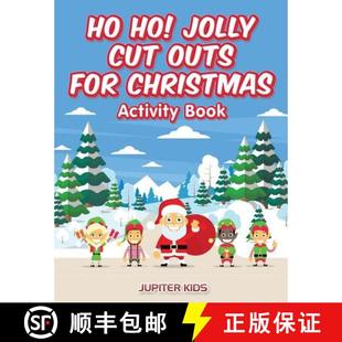 Activity 9781683268727 Outs for Cut 4周达 Jolly Book Christmas