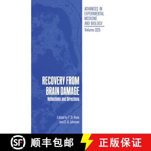【3-4周达】精装 Recovery from Brain Damage: Reflections and Directions: Proceedings of a European Bra... [9780306443442]