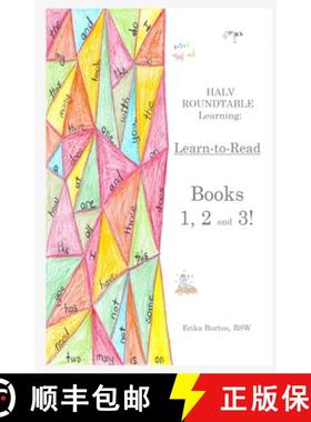 【3-4周达】Learn-to-Read Books 1, 2 and 3!: HALV ROUNDTABLE Learning [9781069297495]