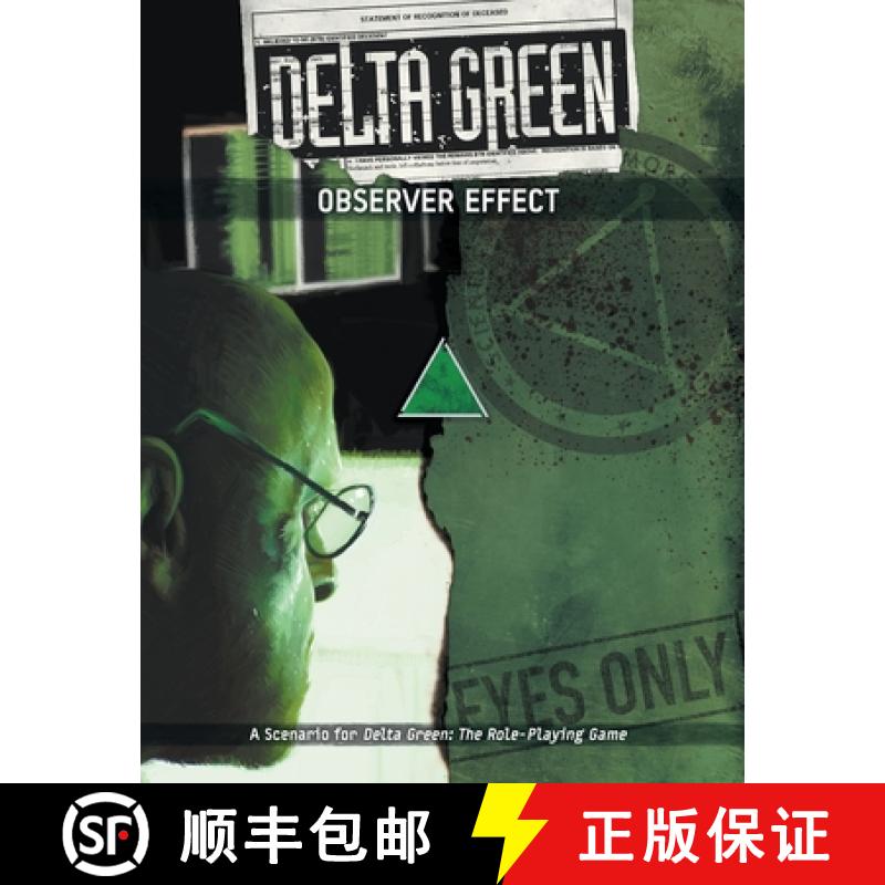 【3-4周达】Delta Green: Observer Effect [9781940410258]