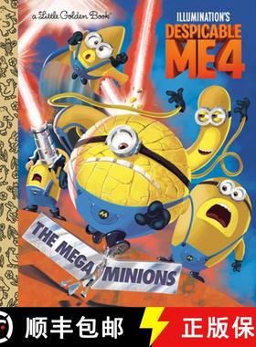 预订 Despicable Me 4 Little Golden Book (Despicable Me 4) [9780593809044]