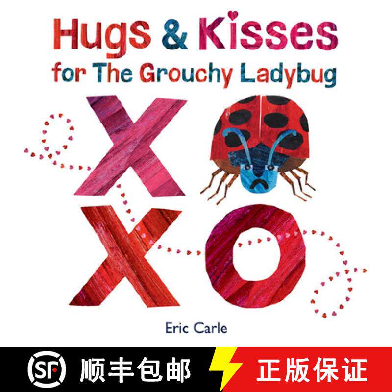 【3-4周达】精装 Hugs and Kisses for the Grouchy Ladybug: A Valentine's Day Book for Kids [9780062835680]图片