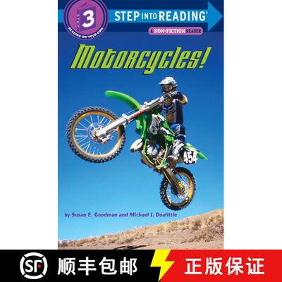 【3-4周达】Motorcycles! [9780375841163]