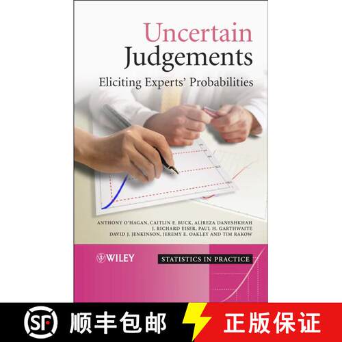 【3-4周达】精装 Uncertain Judgements - Eliciting Experts' Probabilities [Wiley统计学] [9780470029992]