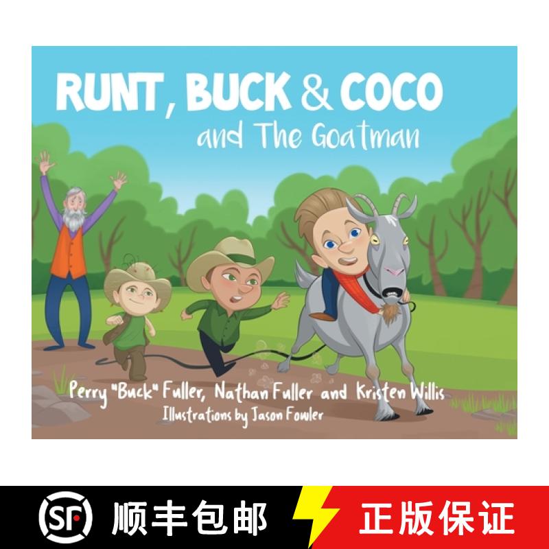 【3-4周达】Runt, Buck, and Coco and The Goatman [9781636300627]