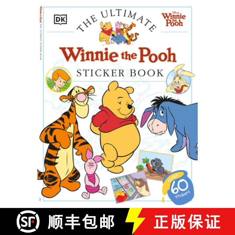 【4周达】Ultimate Sticker Book: Winnie the Pooh [With Sticker] [9780789499967]