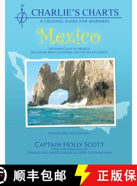 【3-4周达】Charlie's Charts: Western Coast of Mexico and Baja [9781937196356]