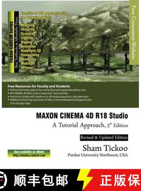 预订 MAXON CINEMA 4D R18 Studio: A Tutorial Approach [9781942689737]