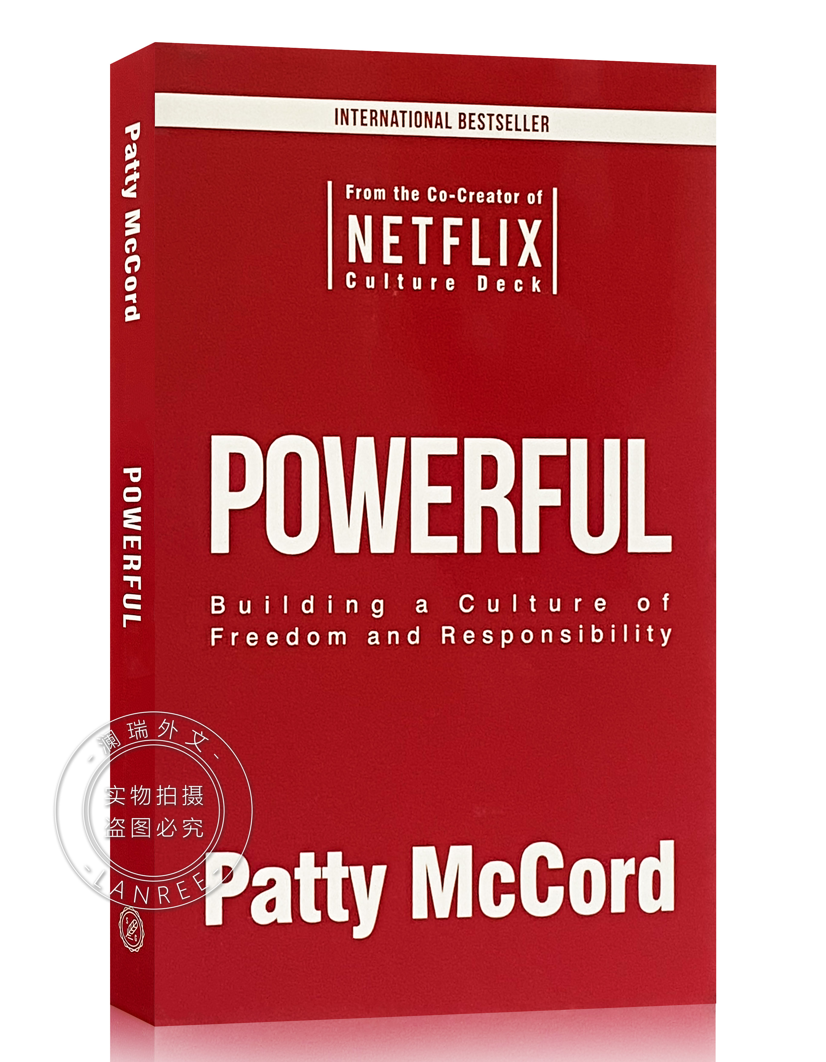 现货 奈飞文化手册 powerful: building a culture of freedom and
