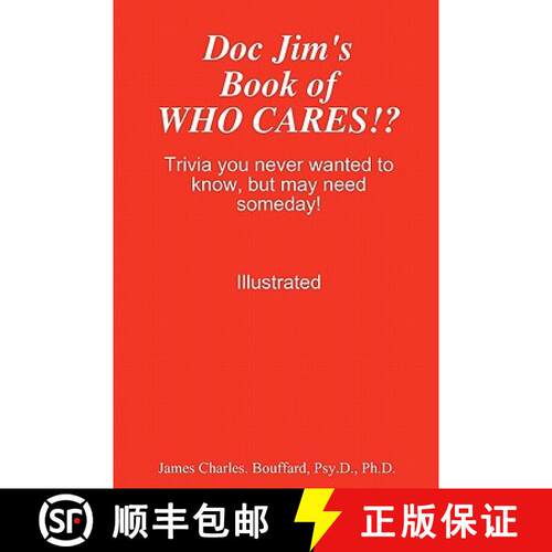 【3-4周达】Doc Jim's Book of WHO CARES!? [9780557020287]