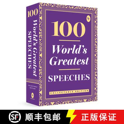 预订 100 World's Greatest Speeches: Collectable Edition [9789387779402]