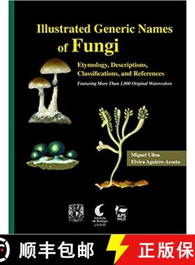 【3-4周达】Illustrated Generic Names of Fungi [9780890546185]