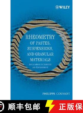 【3-4周达】Rheometry Of Pastes, Suspensions And Granular Materials: Applications In Industry And Envi... [9780471653691]