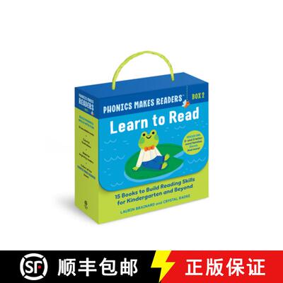 【3-4周达】Phonics Makes Readers: Learn to Read Box 2: 15 Books to Build Reading Skills for Kindergar... [9798886081565]