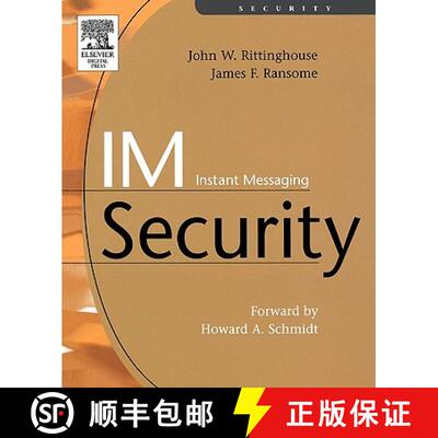 【3-4周达】Im Instant Messaging Security [9781555583385]
