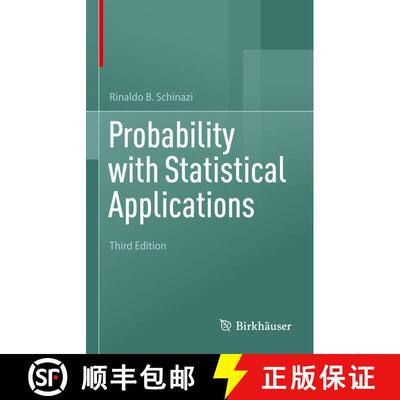 【3-4周达】精装 Probability with Statistical Applications (Third Edition 2022) [9783030936341]