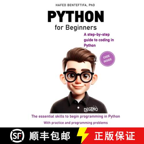 【3-4周达】Python for Beginners: A practical introduction [9781738062706]