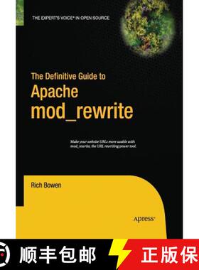 【3-4周达】The Definitive Guide to Apache mod_rewrite (Softcover reprint of the original 1st ed.) (So... [9781484220931]