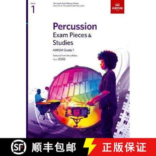 the Studies Pieces Percussion syllabus from ABRSM 2020 Exam Selected 4周达 9781786012906 Grade
