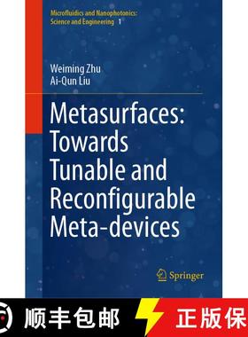 【3-4周达】Metasurfaces: Towards Tunable and Reconfigurable Meta-devices [9789811969249]