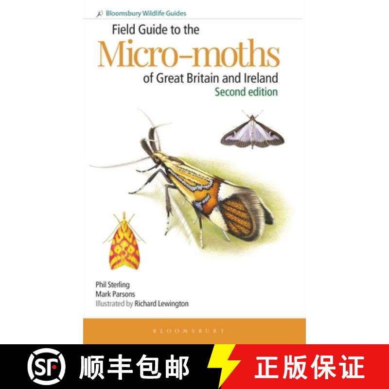 【3-4周达】Field Guide to the Micro-moths of Great Britain and Ireland: 2nd edition [9781472993946]
