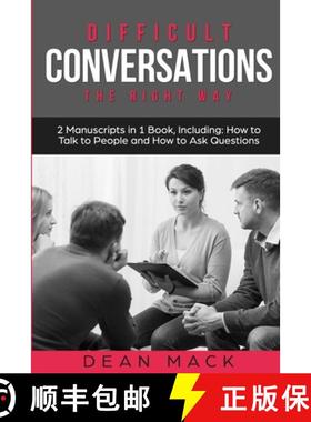 预订 Difficult Conversations: The Right Way - Bundle - The Only 2 Books You Need to Master Though Con... [9798869367976]