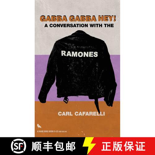 【3-4周达】精装 Gabba Gabba Hey : A Conversation With the Ramones [9781644283189]
