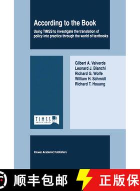 【3-4周达】According to the Book : Using TIMSS to investigate the translation of policy into practice... [9781402010347]