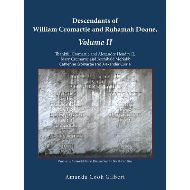 预订 descendants of william cromartie and. [9781490807720]