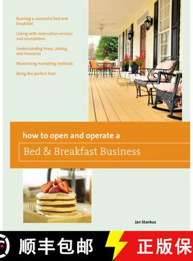 【3-4周达】How to Open and Operate a Bed & Breakfast, Ninth Edition (9th Edition) [9780762772001]