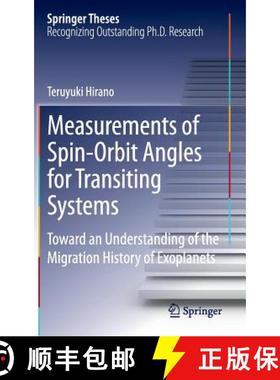 【3-4周达】Measurements of Spin-Orbit Angles for Transiting Systems : Toward an Understanding of the ... [9784431545859]