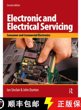 【3-4周达】Electronic and Electrical Servicing: Consumer and commercial electronics [9780750669887]