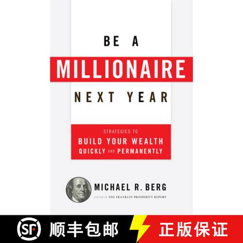 【3-4周达】Be A Millionaire Next Year : Strategies to Build Your Wealth Quickly and Permanently [9781630060640]